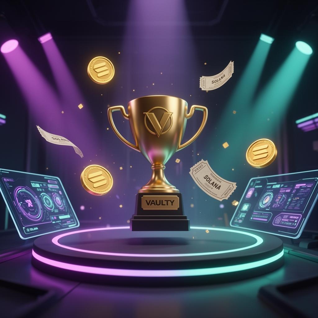 Vaulty gamified rewards and 3D Vaulty experience