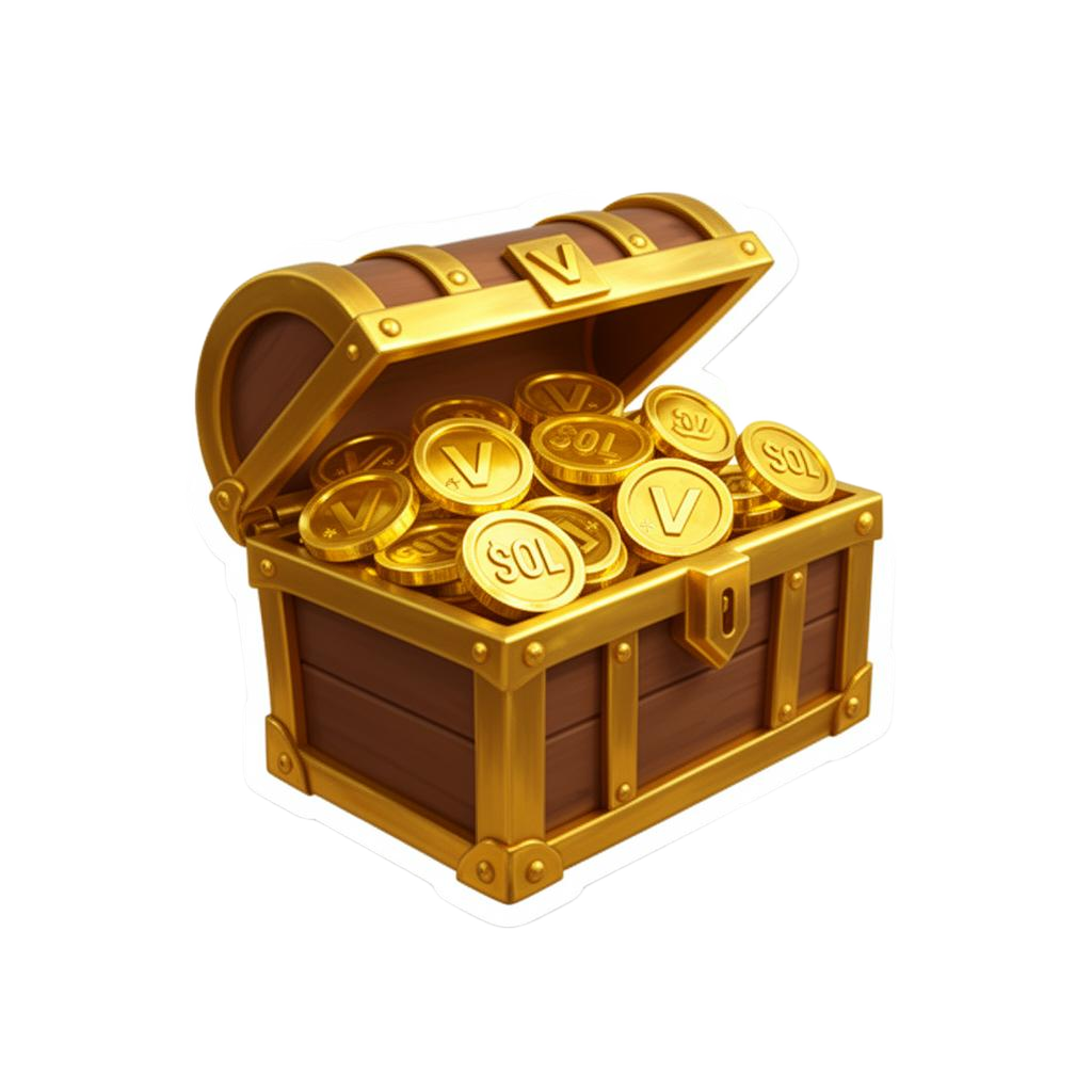 Vault Chest — Vaulty sticker