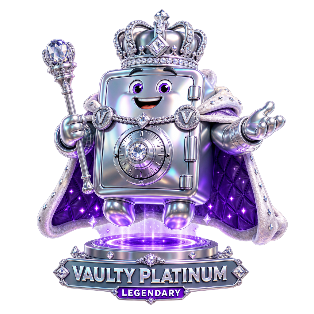 Vaulty Platinum — Vaulty sticker