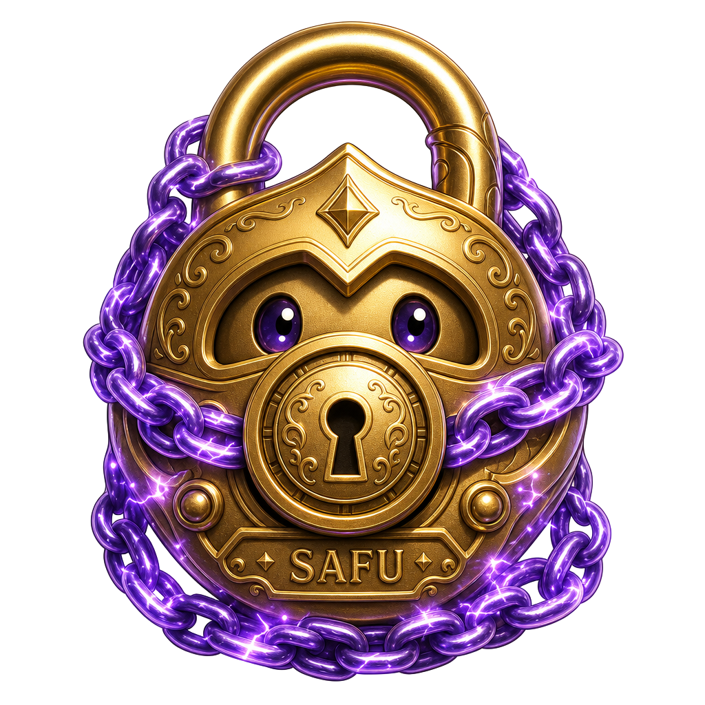 SAFU Lock — Vaulty sticker