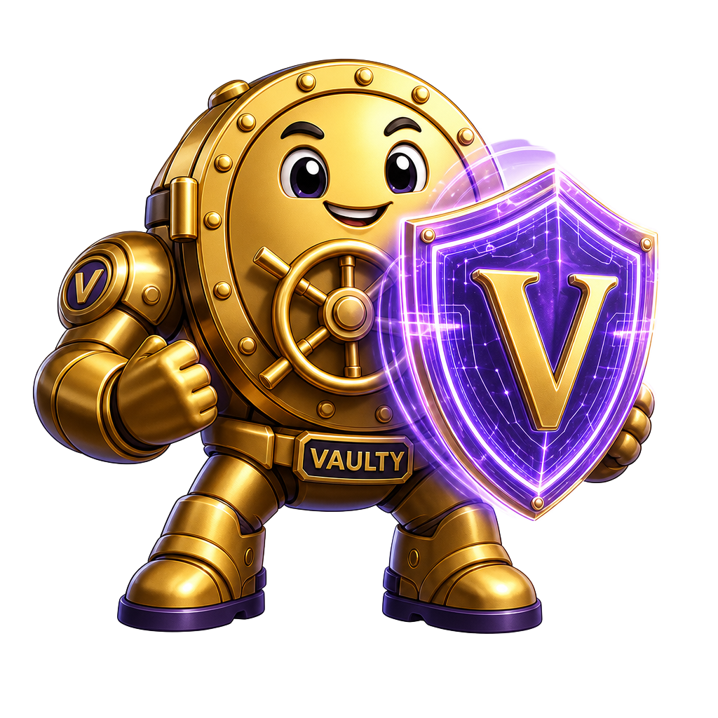 Guardian Vaulty — Vaulty sticker