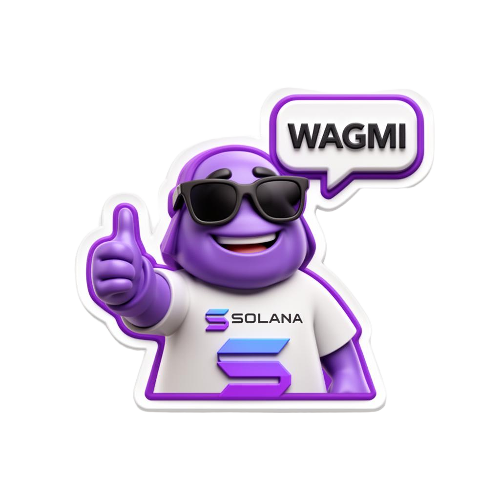 WAGMI Vaulty — Vaulty sticker